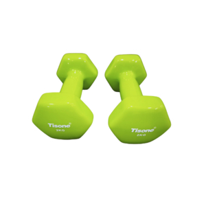 Mancuernas vinilo 2 kg Tisone (par)